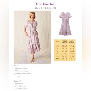Artis Floral Dress NWT size Small